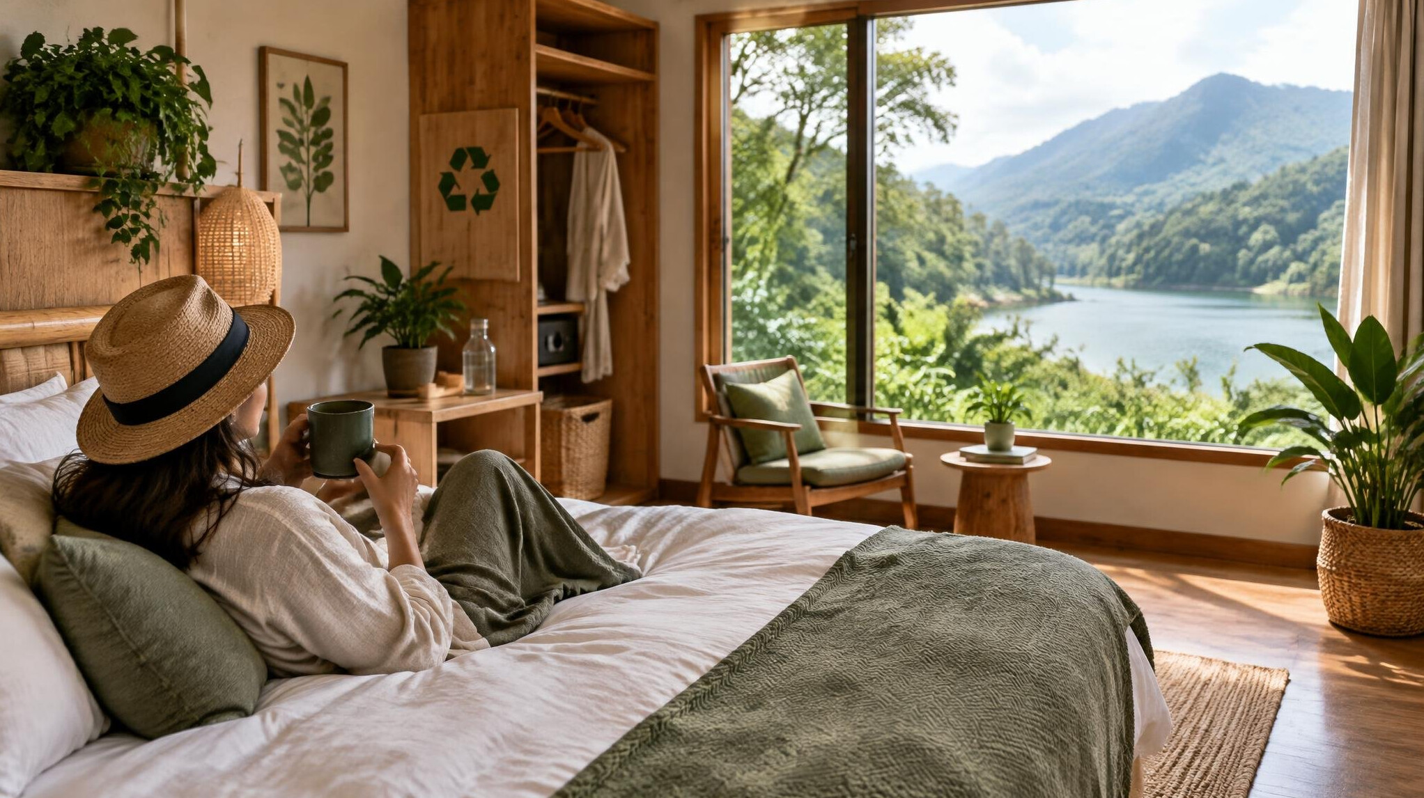eco friendly hotel room